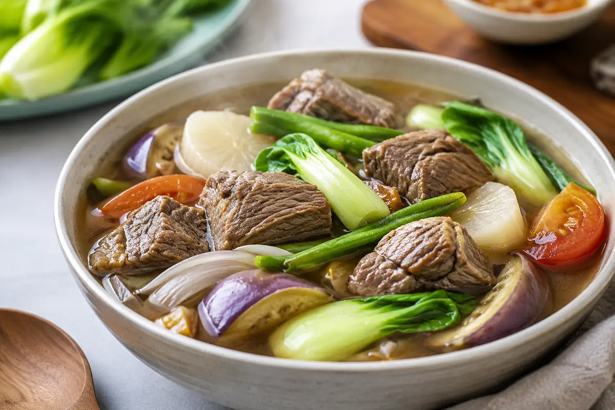Beef Sinigang recipe
