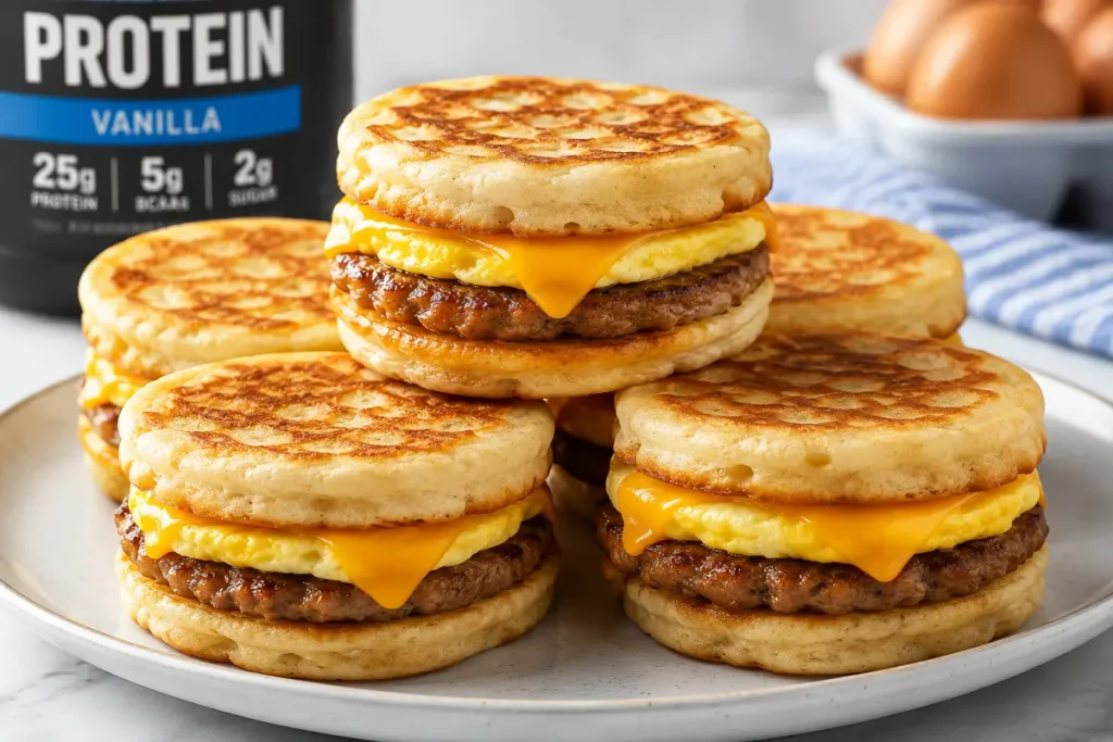 Protein McGriddle Muffins